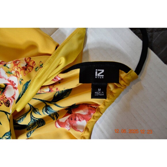 NWT iZ Byer Women’s Medium Summer Shirt - Picture 4 of 5